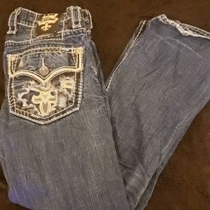 Authentic Rock Revival Jean's. Sz 31. Damont; Boot